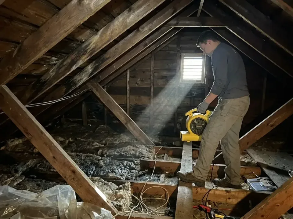 attic-water-damage-drying-proc-007 — frequently asked questions, Emergency Water Extraction & 24/7 Flood Response in Gadsden…